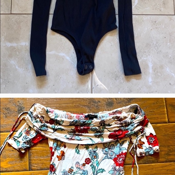 Forever 21 Tops - Bundle of Forever 21  and Hollister bodysuit
